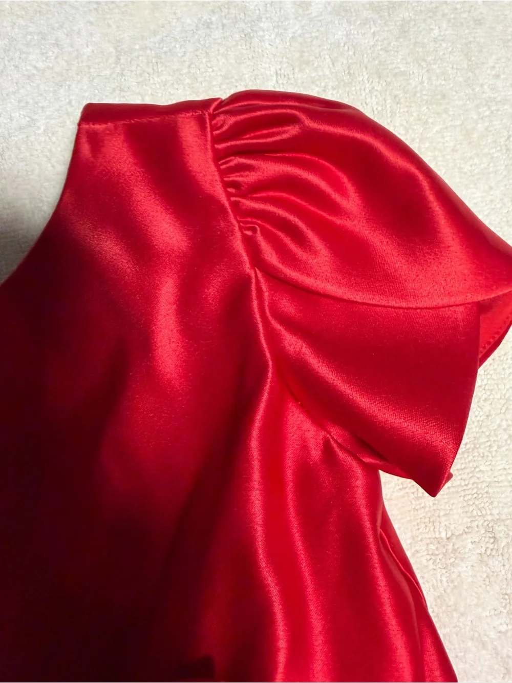 Janie and Jack Toddler Girl’s Satin Tulip Sleeve Dress US Size 3T
